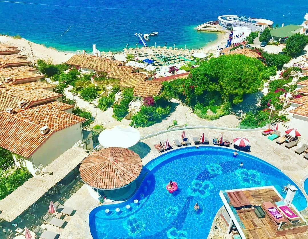Bougainvill Sunset Villa Saranda Kültér fotó